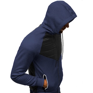 Foto 4 | Sudadera para Hombre Shendy Vendy con Capucha Azul Marino
