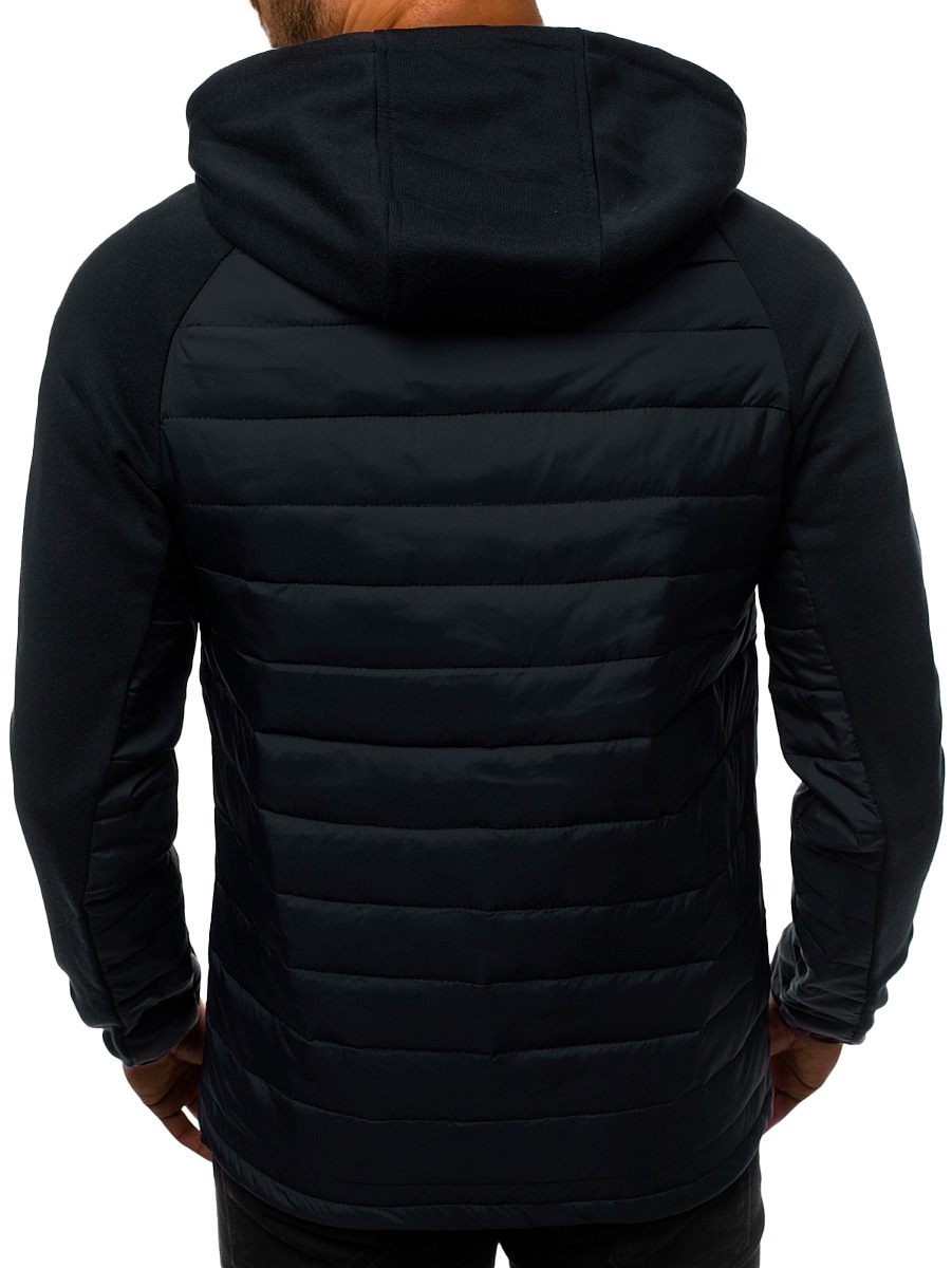 Foto 5 pulgar | Sudadera para Hombre Shendy Vendy con Capucha Negra