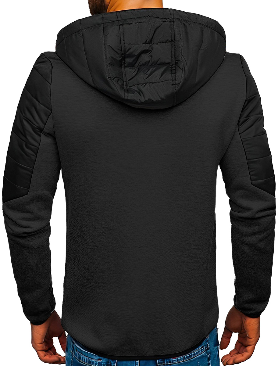 Foto 5 pulgar | Sudadera para Hombre Shendy Vendy con Capucha Negra