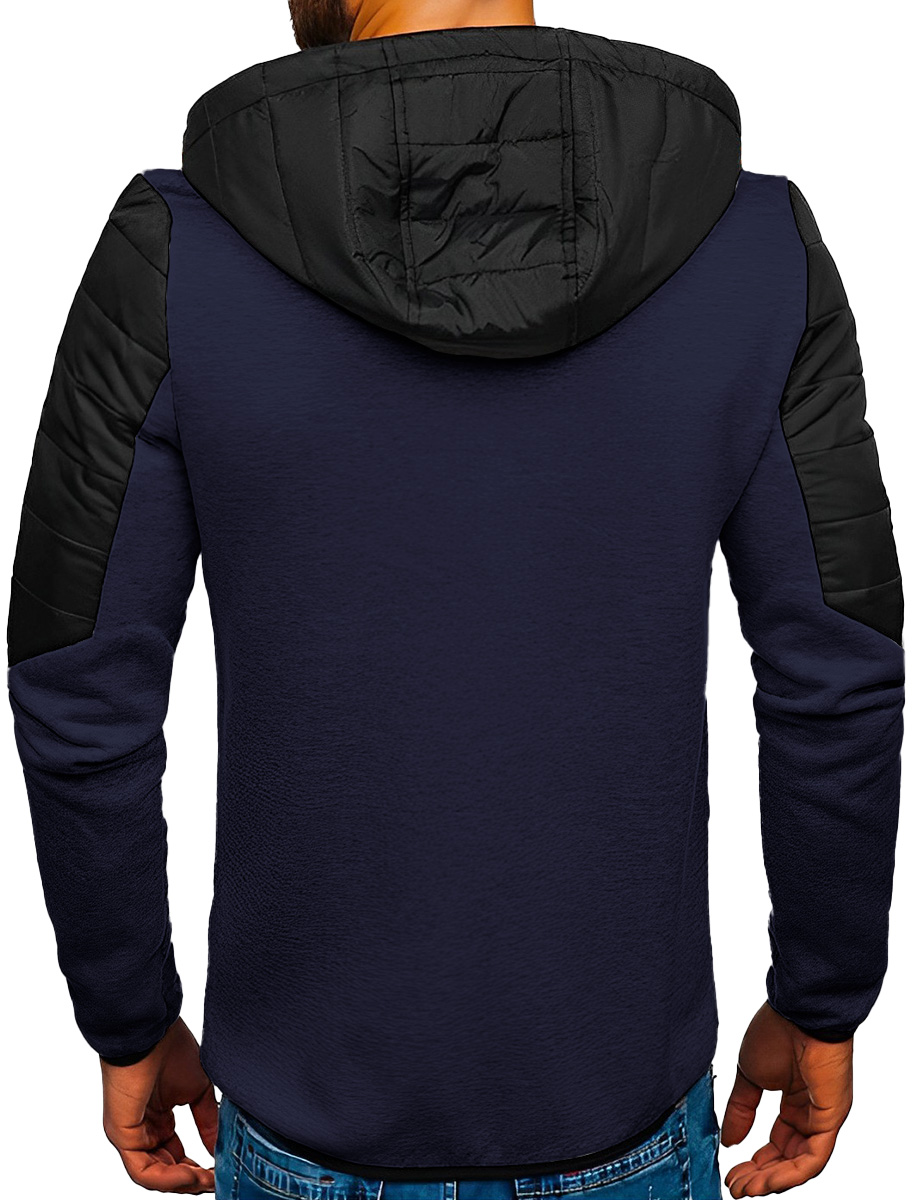 Foto 5 pulgar | Sudadera para Hombre Shendy Vendy con Capucha Azul Marino