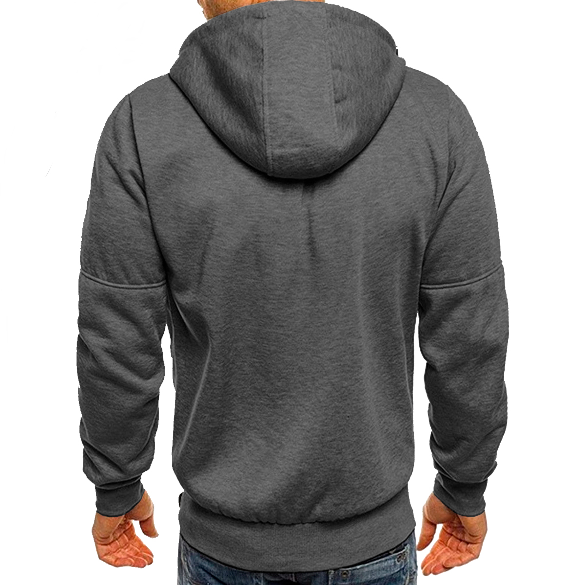 Foto 4 pulgar | Sudadera para Hombre Shendy Vendy Gris Jaspe