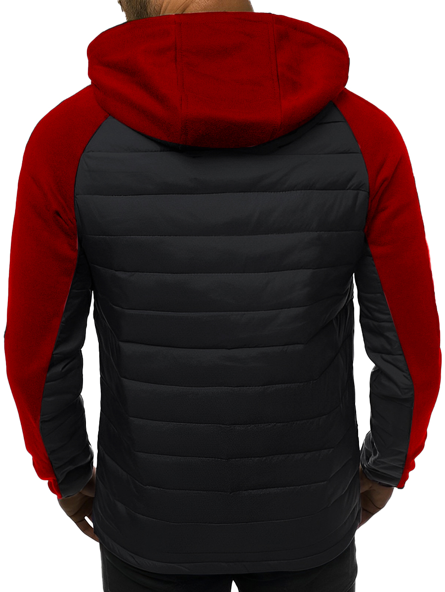 Foto 4 pulgar | Sudadera Shendy Vendy Roja con Capucha para Hombre