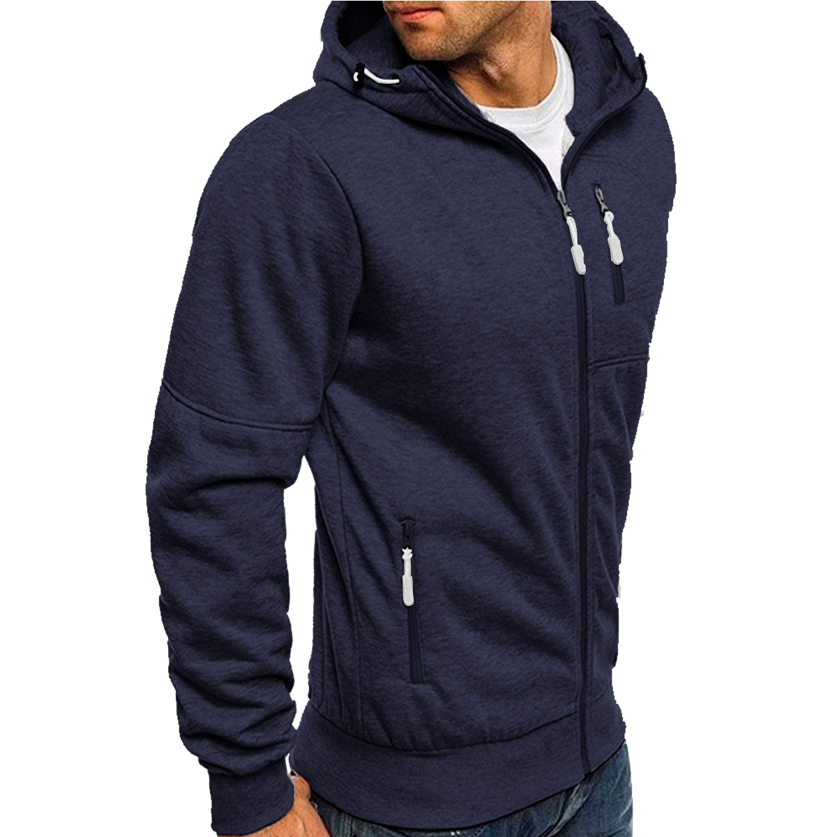 Foto 4 pulgar | Sudadera con Capucha Shendy Vendy Azul Marino