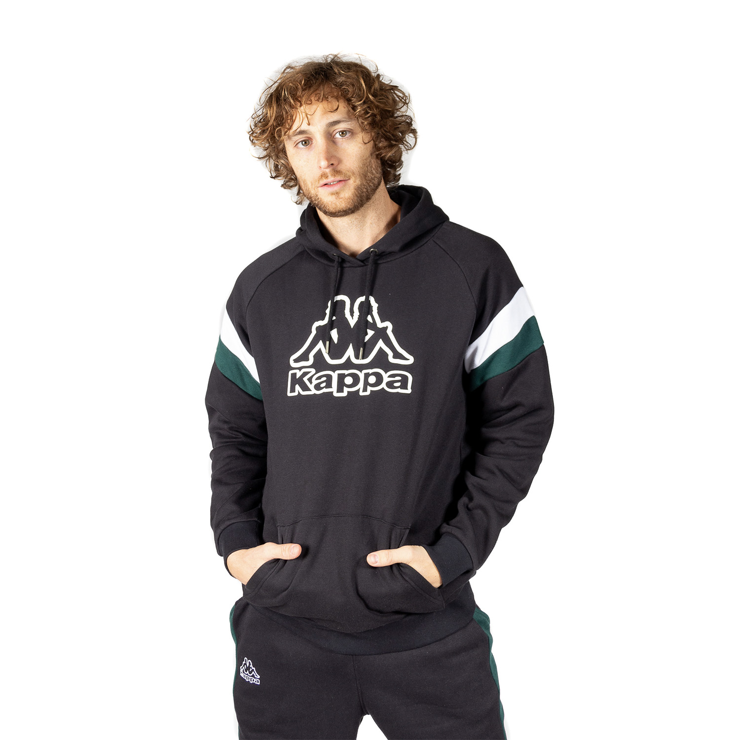 Foto 5 pulgar | Sudadera Caballero Kappa Logo Caxi