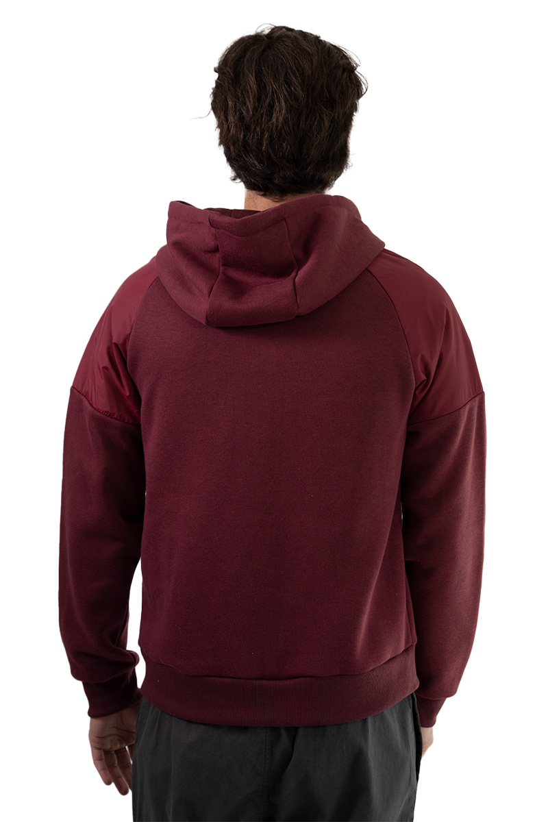 Foto 5 pulgar | Sudadera Generra Vino para Hombre