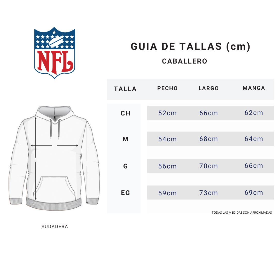 Foto 7 pulgar | Sudadera Nfl Para Caballero Dallas Cowboys 100% Original