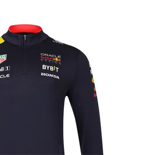 Foto 4 | Red Bull Racing Sudadera Medio Zipper Oficial 2024