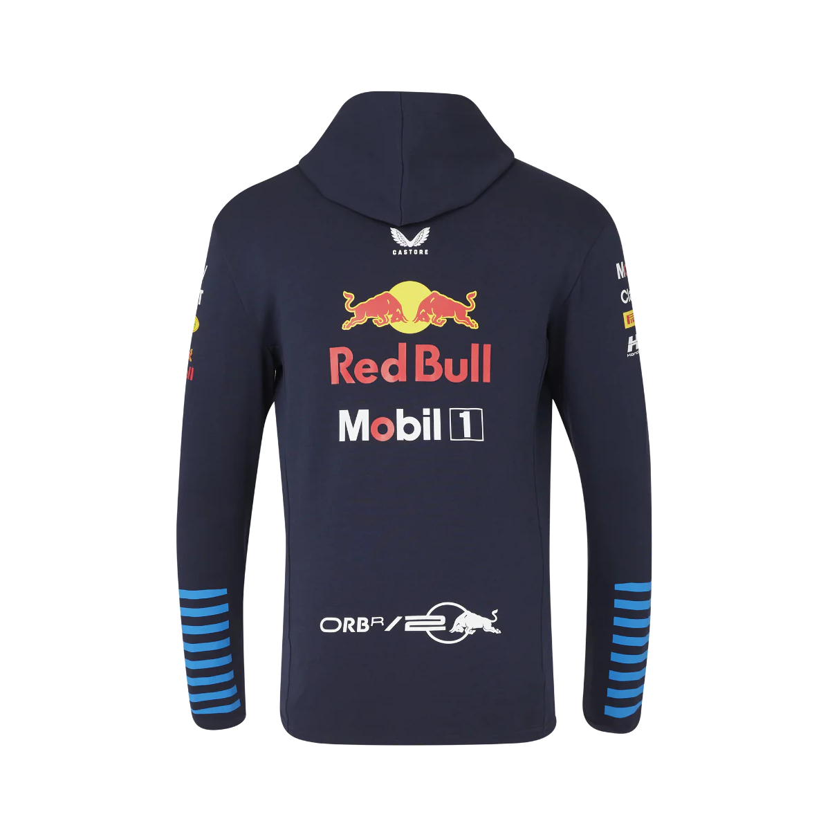 Foto 4 pulgar | Red Bull Racing Sudadera Zipper Oficial 2024