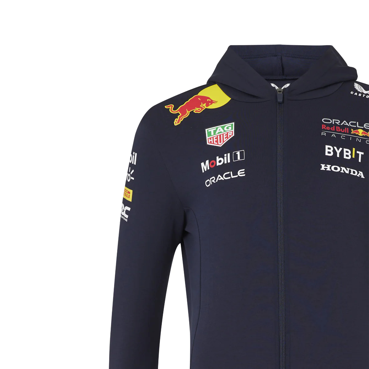 Foto 5 pulgar | Red Bull Racing Sudadera Zipper Oficial 2024