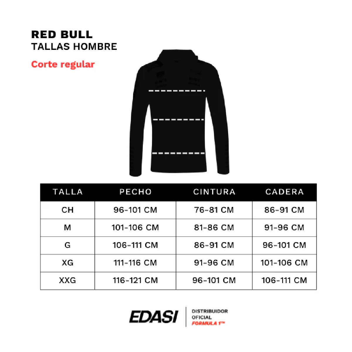 Foto 7 pulgar | Red Bull Racing Sudadera Zipper Oficial 2024