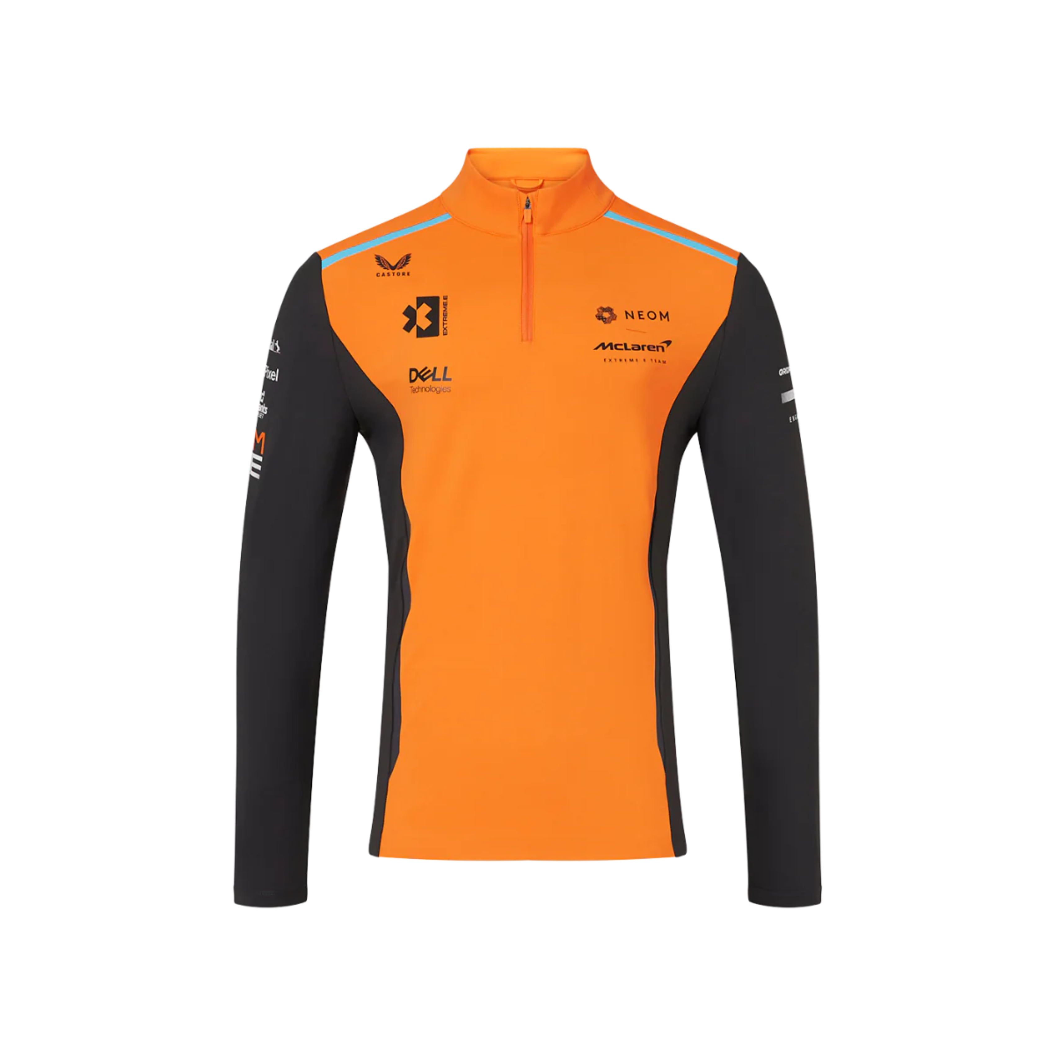 Foto 2 pulgar | Mclaren Sudadera Medio Zipper Oficial 2024