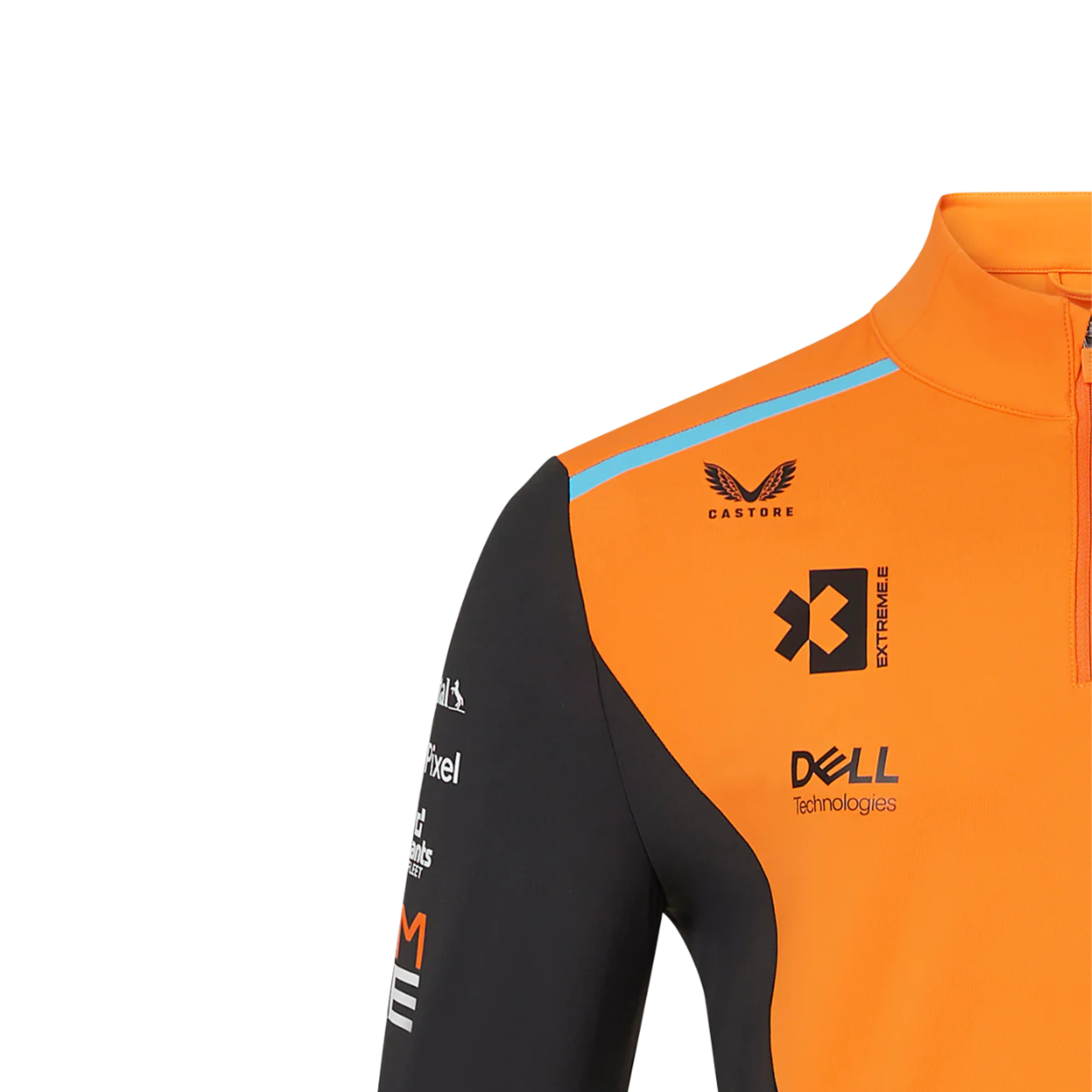 Foto 4 pulgar | Mclaren Sudadera Medio Zipper Oficial 2024