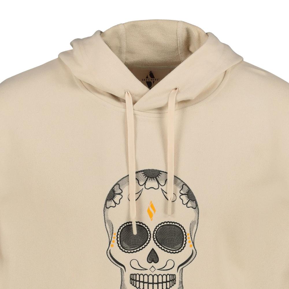 Foto 4 pulgar | Sudadera Skechers Día De Muertos 3auh005ofwt Unisex Casual Beige