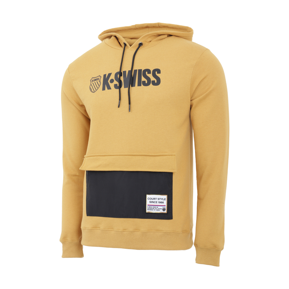 Foto 2 | Sudadera K-swiss Ho-cam Para Hombre Color Amarillo