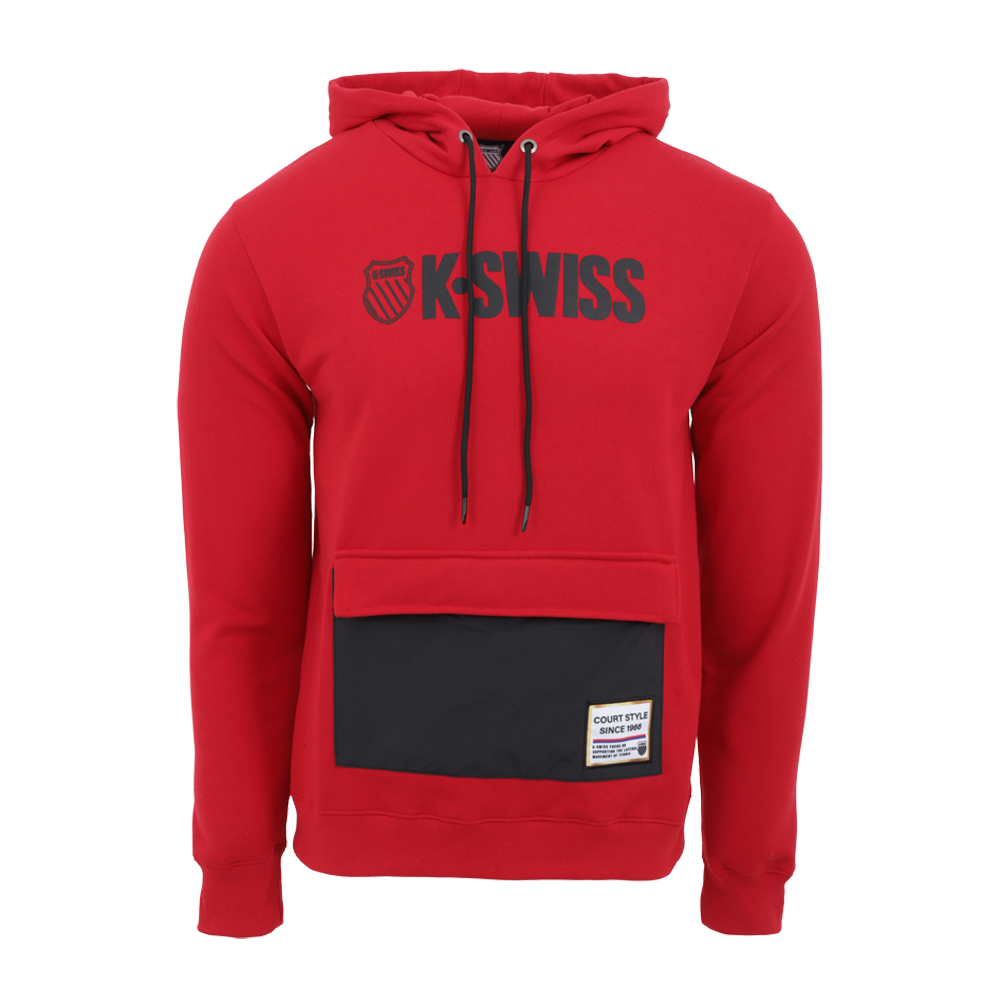 Sudadera K-swiss Ho-cam Para Hombre Color Rojo