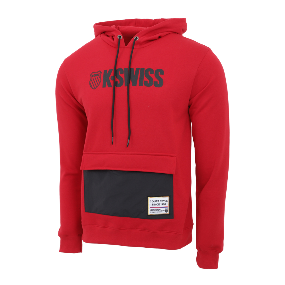 Foto 2 | Sudadera K-swiss Ho-cam Para Hombre Color Rojo