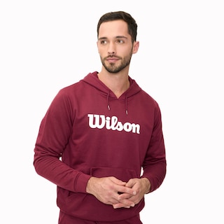 Foto 2 | Sudadera Estampada Wilson Con Gorro French Terry Para Hombre