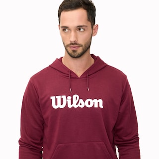 Foto 4 | Sudadera Estampada Wilson Con Gorro French Terry Para Hombre