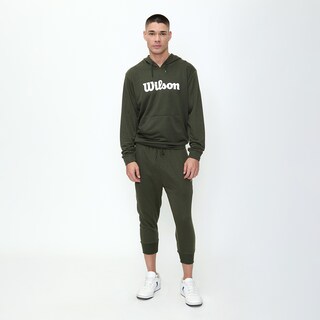 Foto 5 | Sudadera Estampada Wilson Con Gorro French Terry Para Hombre
