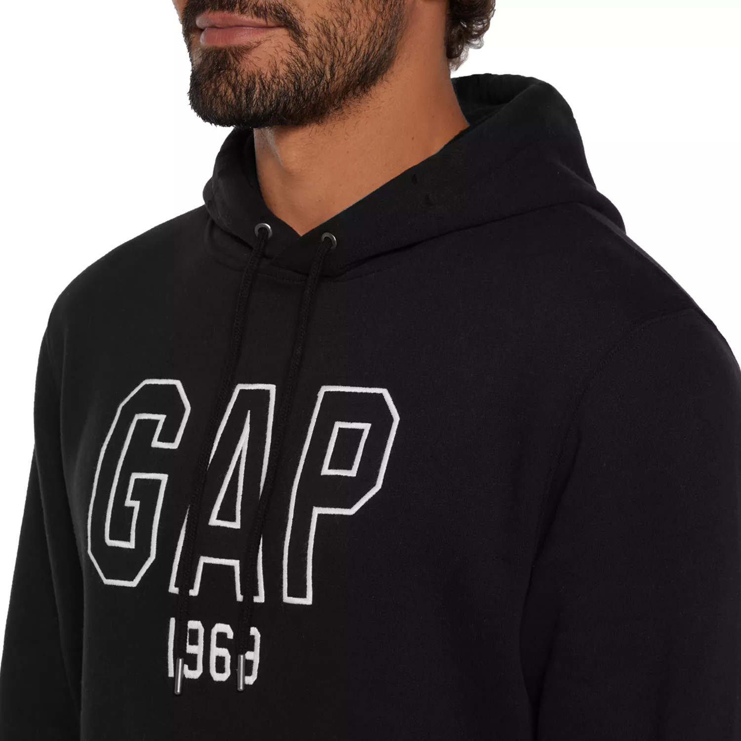 Foto 3 pulgar | Sudadera Gap Algodón Con Capucha Comodo Sueter Color Negro Para Hombre