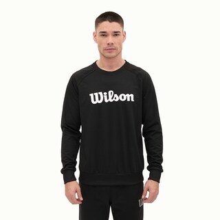 Foto 2 | Sudadera Wilson Estampada Cuello Redondo French Terry para Hombre