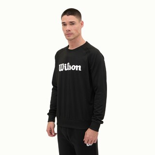 Foto 4 | Sudadera Wilson Estampada Cuello Redondo French Terry para Hombre