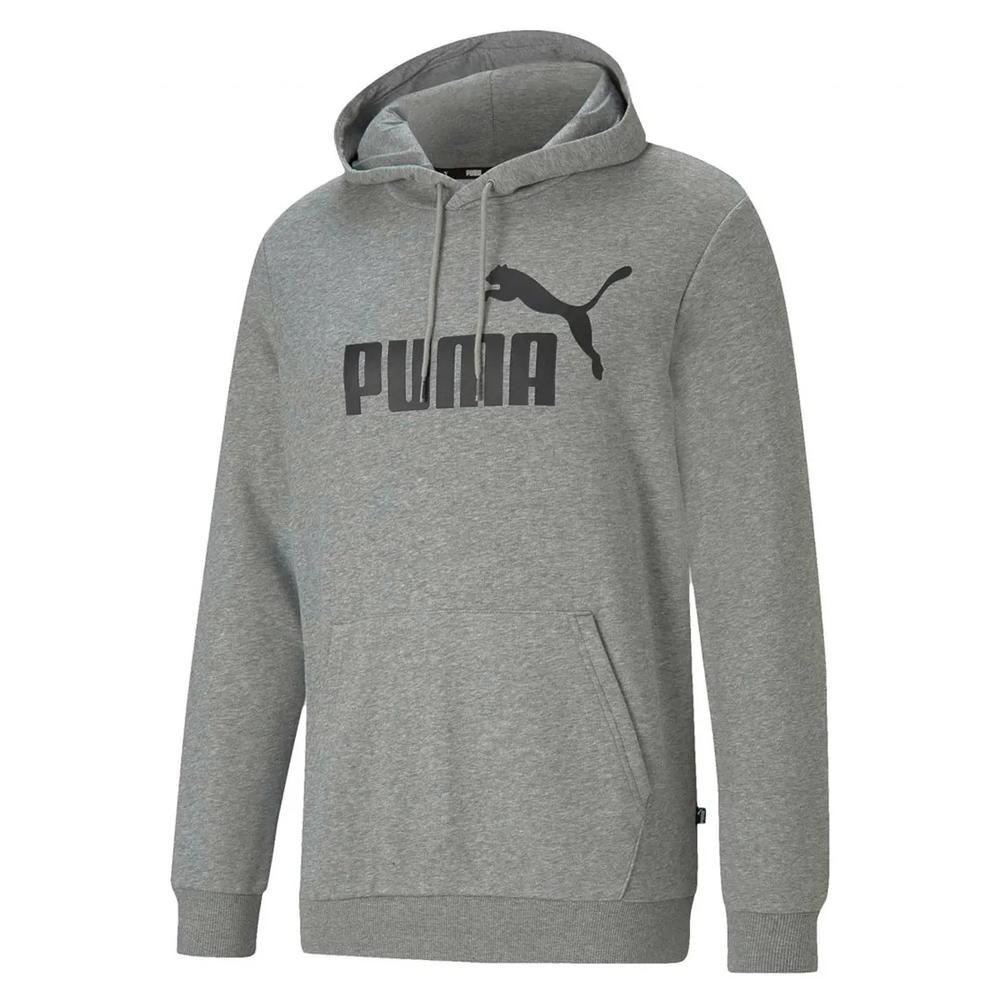 Foto 2 pulgar | Sudadera Puma Ess Big Logo Gris para Hombre