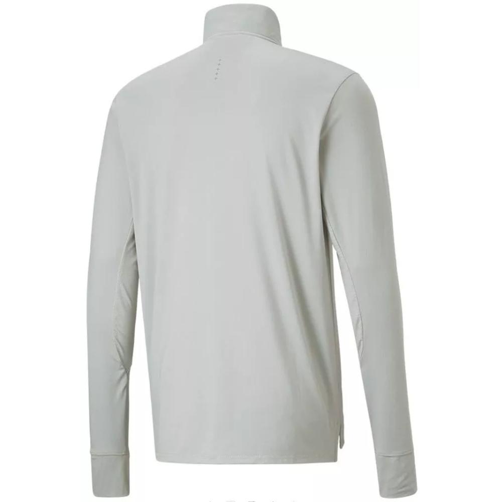 Foto 3 pulgar | Sudadera Puma Jsy. Run Fav ¼ Zip para Hombre 520211-19 Gris