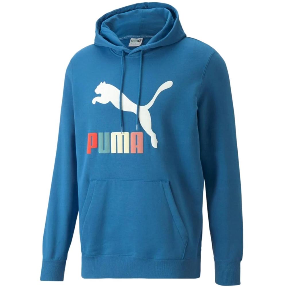 Sudadera Puma Classics Logo Int Azul para Hombre