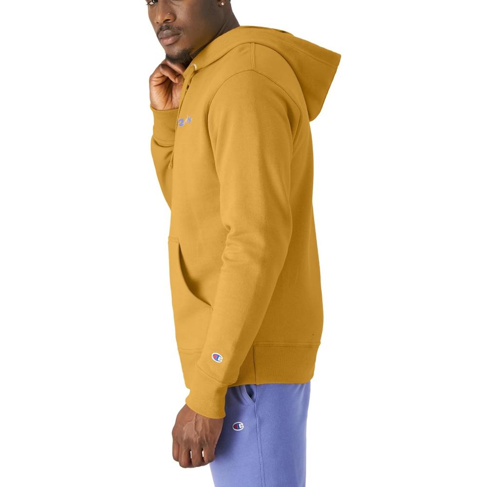 Foto 2 | Sudadera Champion Powerblend Graphic H Para Hombre. Gf89h-y07718-xuw Amarillo