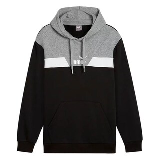 Foto 1 | Sudadera Puma Power Colorblock 681732-01 Negra para Hombre
