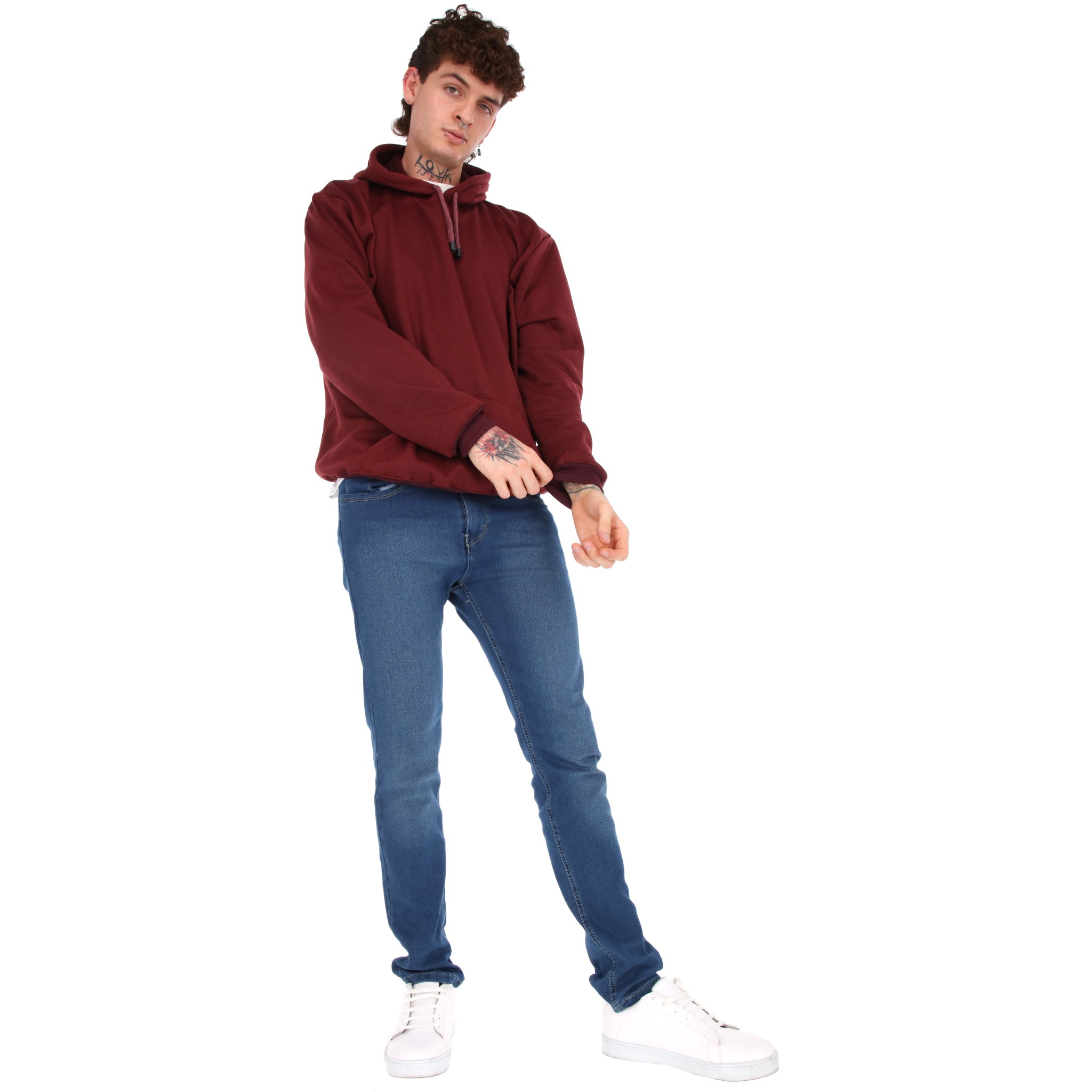 Foto 7 pulgar | Paquete de 2 Sudaderas con Capucha CHB Chili Beans Clothing Co. para Hombre