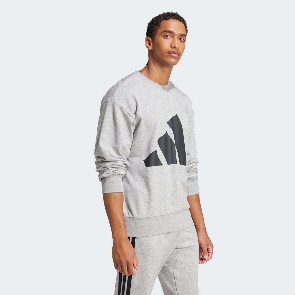 Foto 5 | M Bl Ft Swt Adidas Gris Hombre