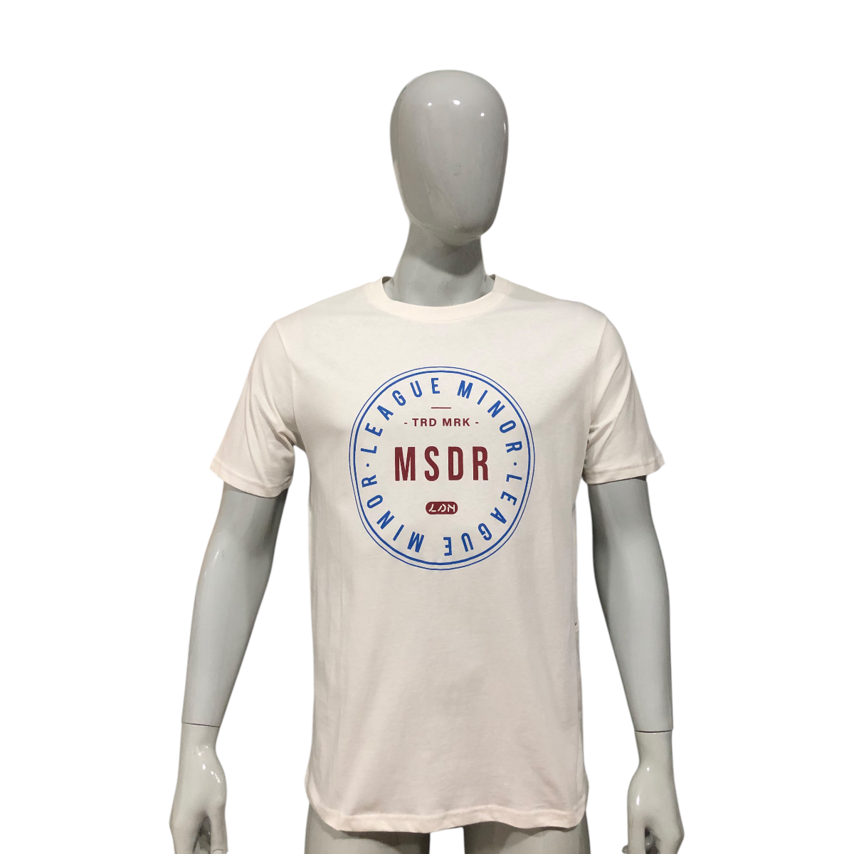 Foto 2 pulgar | Playera Losan ''MSDR'' Blanca para Caballero