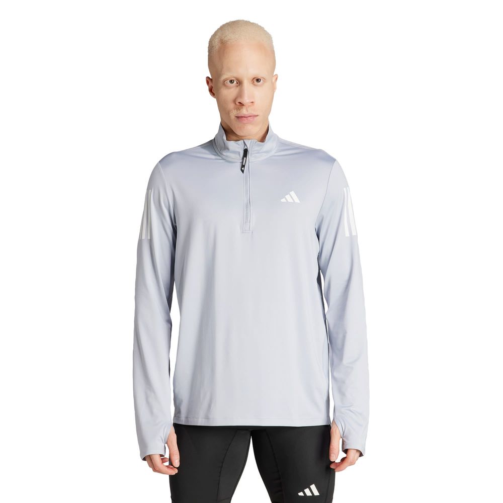 Foto 2 | Sudadera Otr B Hz Adidas Gris para Hombre