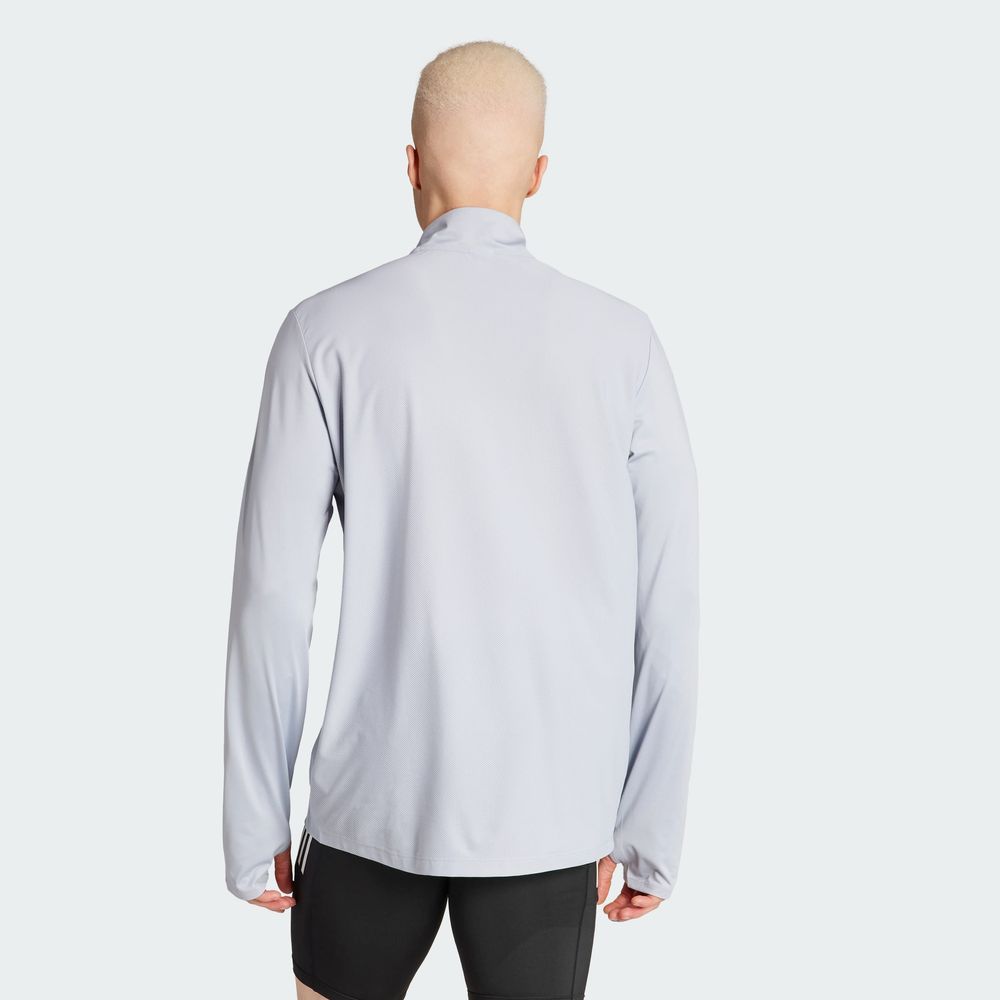 Foto 4 | Sudadera Otr B Hz Adidas Gris para Hombre