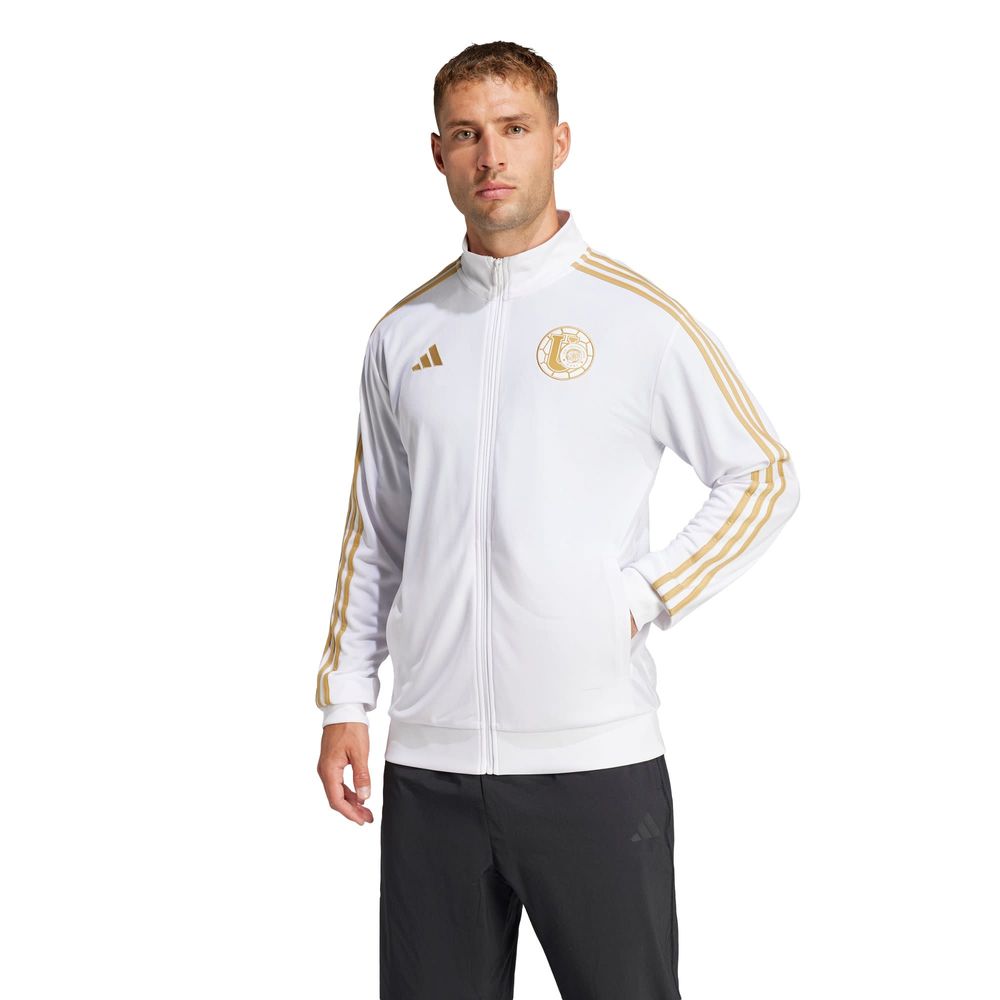 Foto 2 | Sudadera Tuanl Dna Tt Adidas Blanca para Hombre