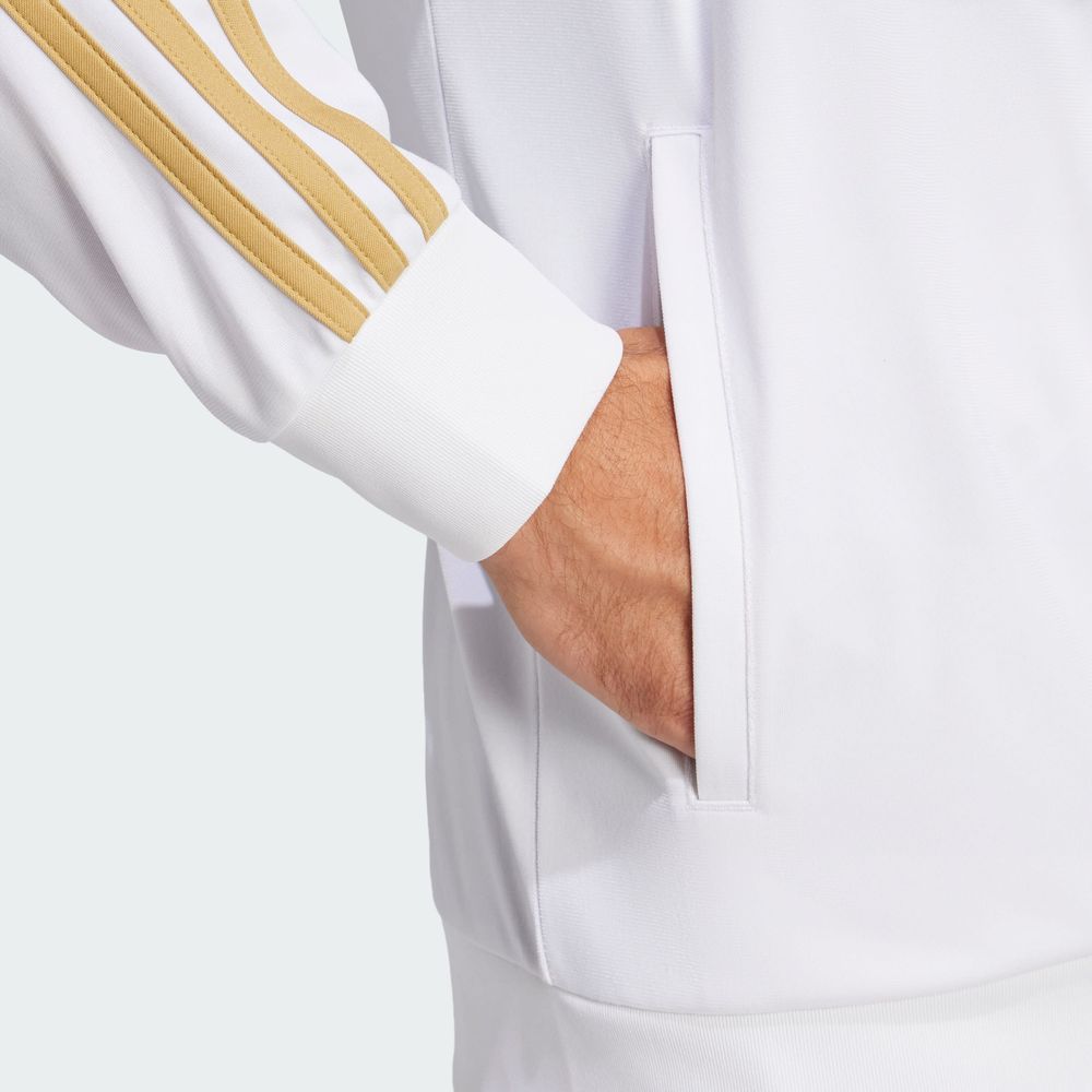 Foto 6 | Sudadera Tuanl Dna Tt Adidas Blanca para Hombre