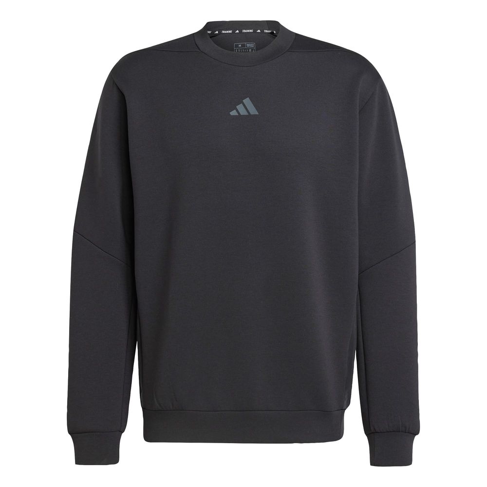 Foto 1 | D4t Crew Sweats Adidas Negro Hombre