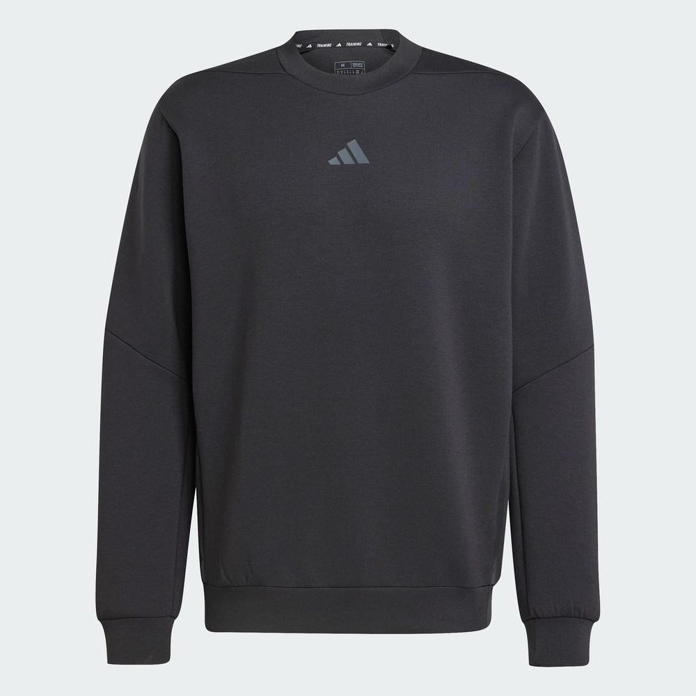 Foto 4 pulgar | D4t Crew Sweats Adidas Negro Hombre