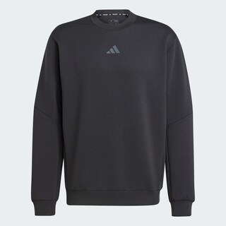Foto 3 | D4t Crew Sweats Adidas Negro Hombre