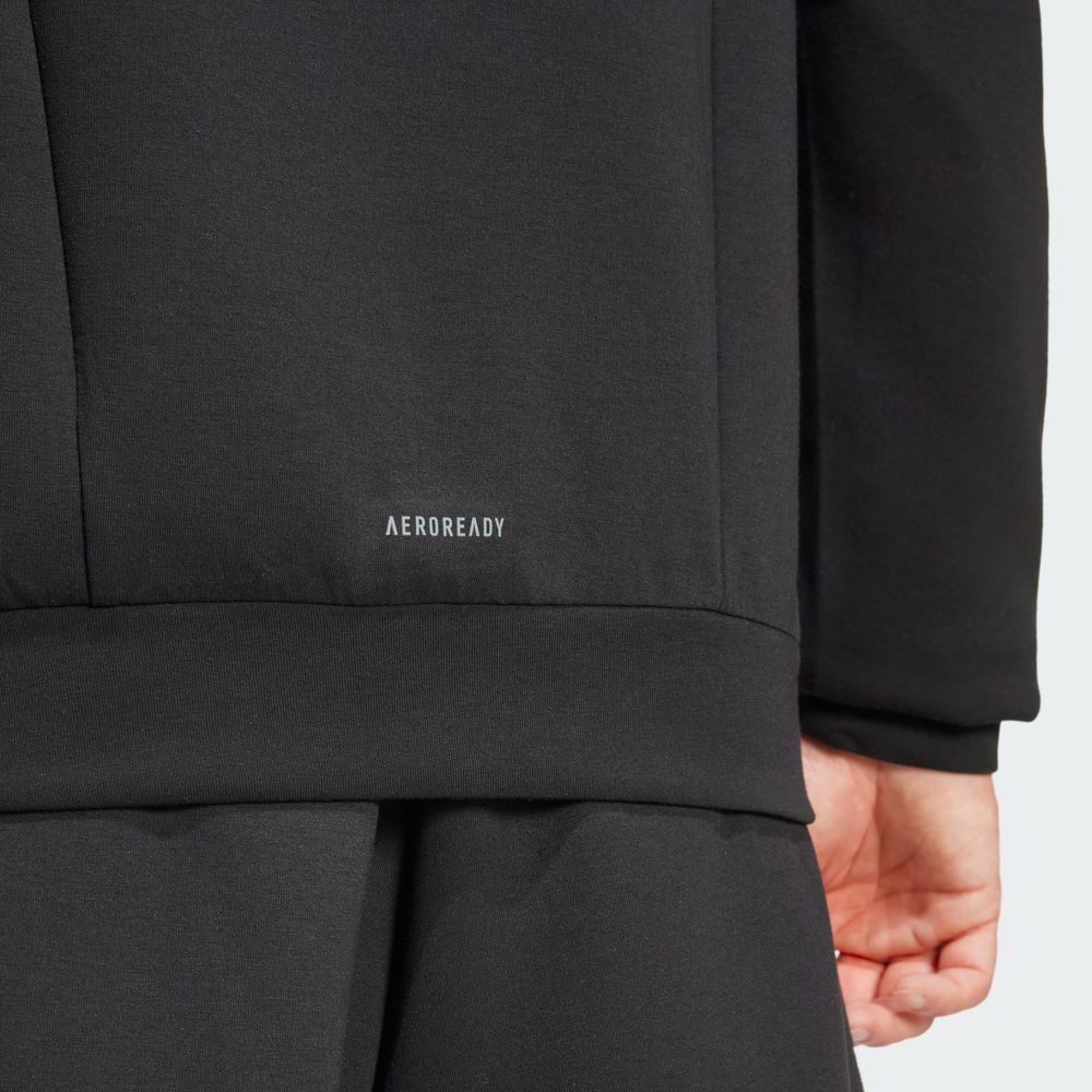 Foto 8 pulgar | D4t Crew Sweats Adidas Negro Hombre