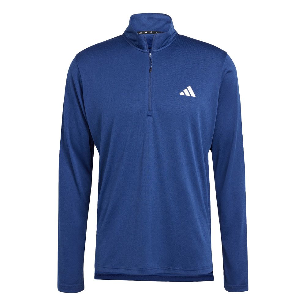 Foto 2 pulgar | Playera De Entrenamiento Manga Larga Train Essentials Adidas Azul Hombre