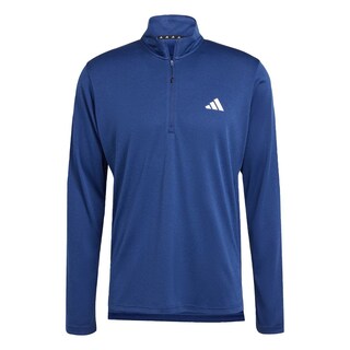 Foto 1 | Playera De Entrenamiento Manga Larga Train Essentials Adidas Azul Hombre