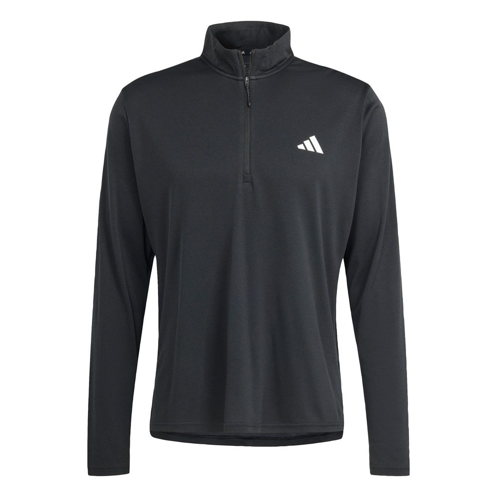 Foto 1 | Playera De Entrenamiento Manga Larga Train Essentials Adidas Negro Hombre