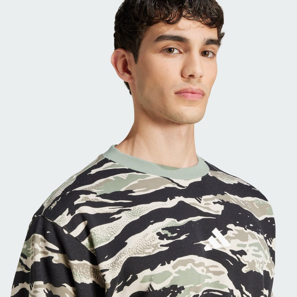 Foto 7 pulgar | Sudadera Adidas Seasonal Essentials Camo para Hombre
