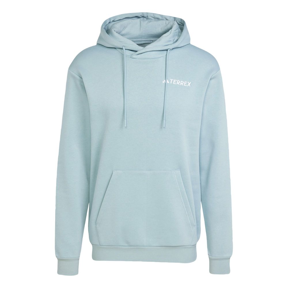 Buzo Con Capucha Terrex Multi Logo Pequeño Adidas Gris Hombre