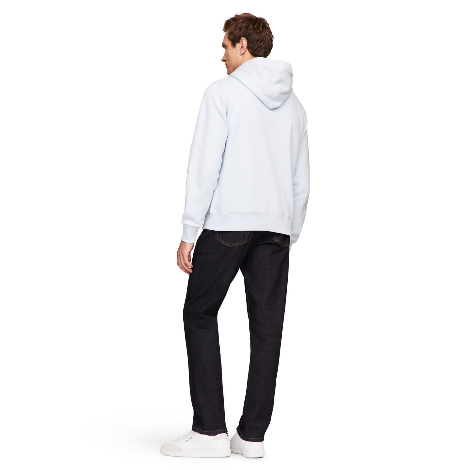 Foto 5 pulgar | Sudadera Con Capucha Tommy Hilfiger Logo Para Hombre Breezy Blue - Venta Internacional.