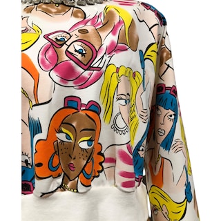 Foto 4 | Sudadera Para Mujer Estampado Lc Designs Collection