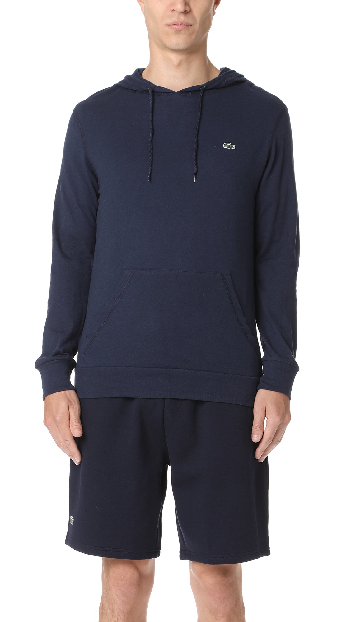 Foto 2 pulgar | Camiseta De Algodón Con Capucha Lacoste Para Hombre - Venta Internacional.
